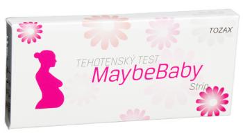MaybeBaby Těhotenský test Maybe Baby Strip 2v1 2 ks