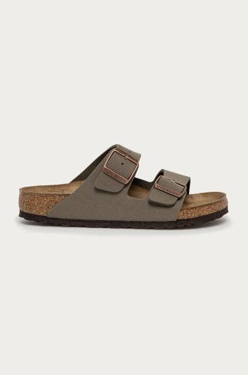 Pantofle Birkenstock dámské, šedá barva