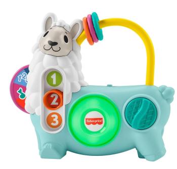 Fisher-Price Linkimals Mluvící lama CZ HNM94 - rozbaleno