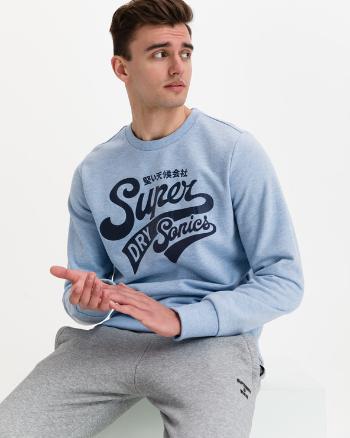 SuperDry Collegiate Mikina Modrá