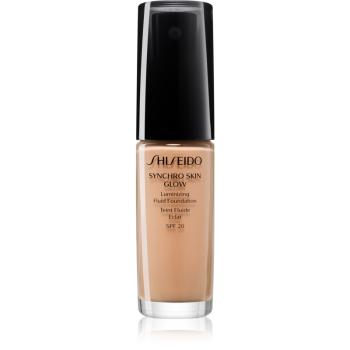 Shiseido Synchro Skin Glow Luminizing Fluid Foundation rozjasňující make-up SPF 20 odstín Neutral 4 30 ml