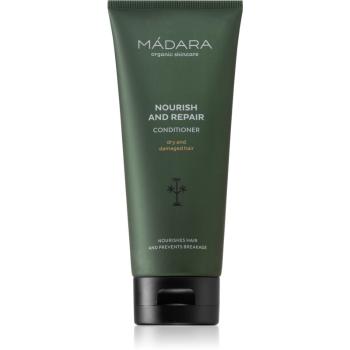 Mádara Nourish and Repair regenerační kondicionér pro slabé a poškozené vlasy 200 ml