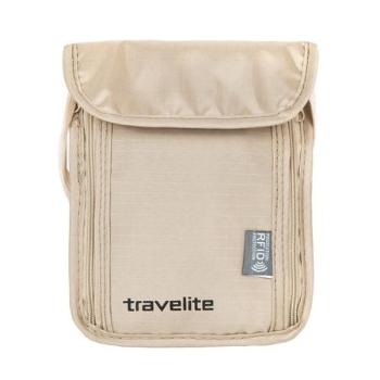Travelite Neck pouch RFID Beige
