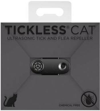 Ochrana proti klíšťatům Tickless Cat Cat01BL, černá