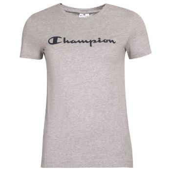 Champion CREWNECK T-SHIRT Dámské tričko, šedá, velikost XS