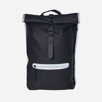 Rains Rolltop Rucksack Reflective 14030 BLACK REFLECTIVE