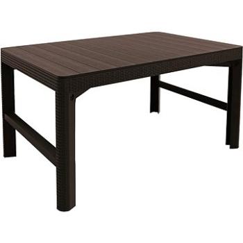 KETER stůl LYON RATTAN - hnědá - dvě výšky stolu (233834)