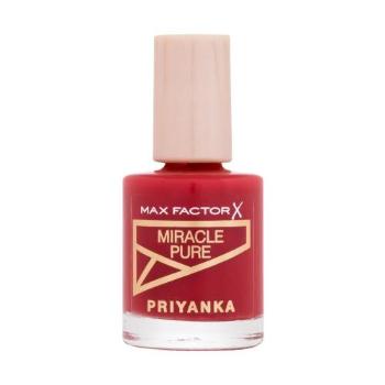 Max Factor Priyanka Miracle Pure 12 ml lak na nehty pro ženy 360 Daring Cherry