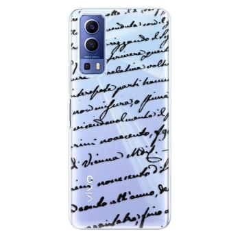 Odolné silikonové pouzdro iSaprio - Handwriting 01 - black - Vivo Y52 5G