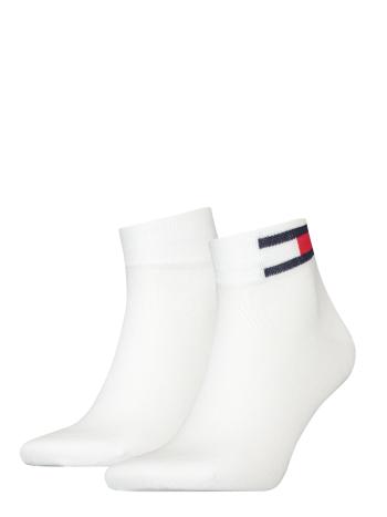 Tommy Hilfiger pánské bílé ponožky 2 pack