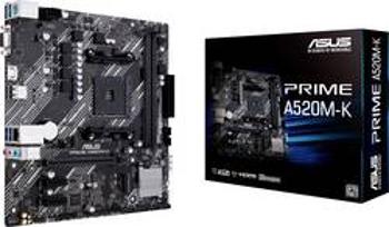 Základní deska Asus PRIME A520M-K Socket AMD AM4 Tvarový faktor Micro-ATX