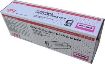 Toner OKI 42127455 do C5x50/5500MFP (5 000 stránek), purpurový - poslední kus!!!, 42127455