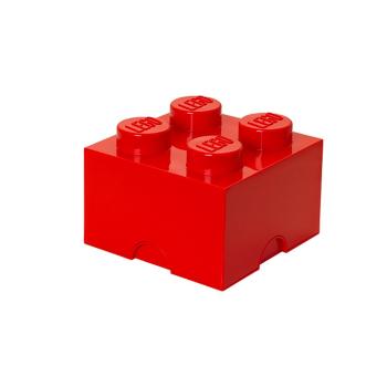 LEGO úložný box 4 – červená