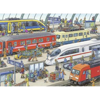 Ravensburger Puzzle Železniční stanice 60 dílků