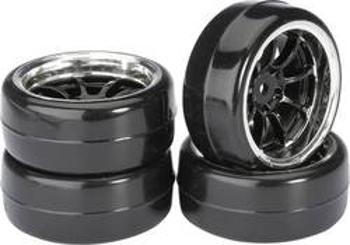 Silniční kolo Absima Drifter B, 9 paprsků, 12 mm 6-hran, 1:10, černá, 4 ks