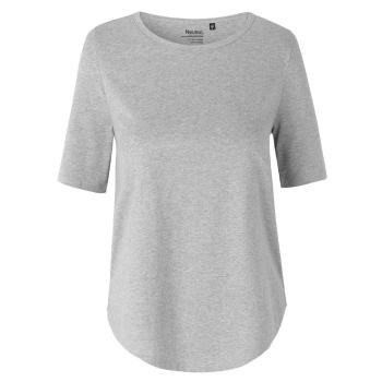 Neutral Dámské tričko s polovičním rukávem z organické Fairtrade bavlny - Sportovně šedá | XL