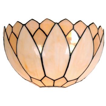 Nástěnná lampa Tiffany Pivoine - 30*15*20 cm 1x E14 / Max 40W 5LL-9136