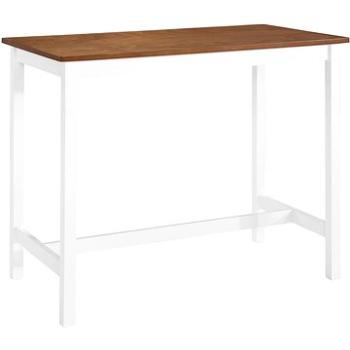 Barový stůl masivní dřevo 108x60x91 cm (245548)