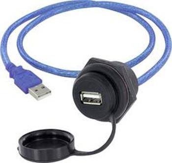 USB 2.0 zásuvka A vestavná zásuvka encitech 1310-1024-04 M30, 1 ks