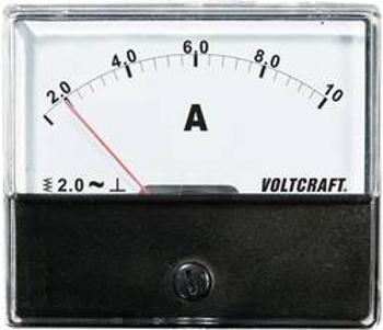Analogové panelové měřidlo VOLTCRAFT AM-70X60/10A 10 A