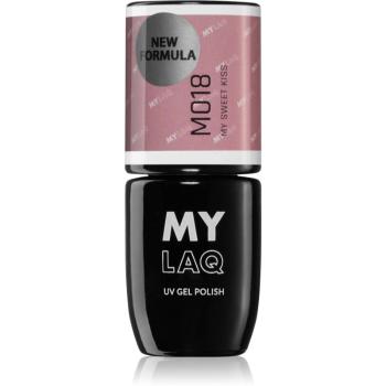 MYLAQ UV Gel Polish gelový lak na nehty odstín My Sweet Kiss 5 ml