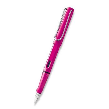 Plnicí pero Lamy Safari Shiny Pink 1506/013158 - hrot M (střední)