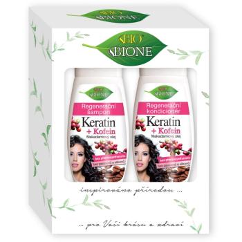 Bione Cosmetics Keratin + Kofein sada I. (na vlasy) pro ženy