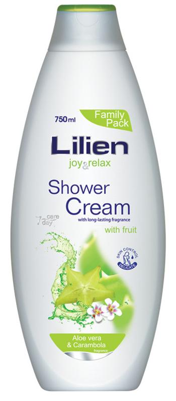 Lilien Sprchový krém Aloe Vera&Carambola 750 ml