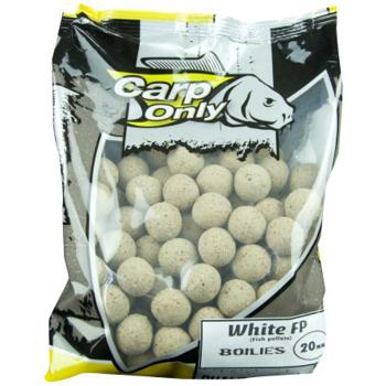 Carp only boilies white fp 1 kg-12 mm