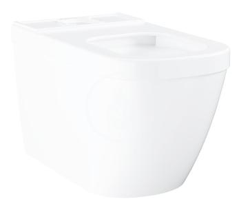 GROHE Euro Ceramic WC kombi mísa, rimless, Triple Vortex, PureGuard, alpská bílá 3933800H