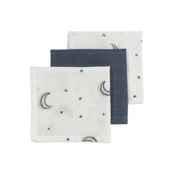 MEYCO Odříhnutí 3 Pack Muslin Moon Indigo