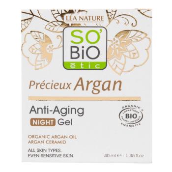 Gel noční 50 ml BIO Anti-age Precieux Argan SO’BiO étic