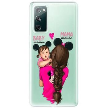 iSaprio Mama Mouse Brunette and Girl pro Samsung Galaxy S20 FE (mmbrugirl-TPU3-S20FE)