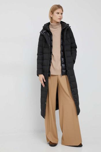 Péřová bunda Lauren Ralph Lauren dámská, černá barva, přechodná