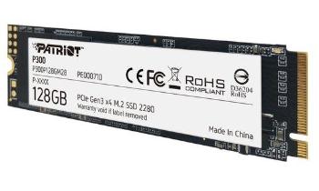 SSD 128GB PATRIOT P300 M.2 2280 PCIe NVMe, P300P128GM28