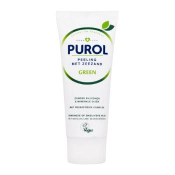 Purol Green Peeling With Sea Sand 100 ml peeling pro ženy na smíšenou pleť; na problematickou pleť s akné