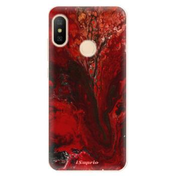 Odolné silikonové pouzdro iSaprio - RedMarble 17 - Xiaomi Mi A2 Lite