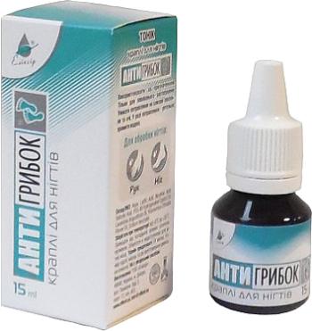 Tonikum / kapky na nehty "antigribok" - Eliksír - 15 ml