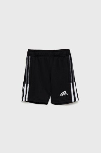 Dětské kraťasy adidas Performance GM7343 černá barva, nastavitelný pas