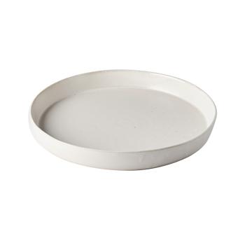 Velký mělký talíř s vysokým okrajem Craft White 25 cm MIJ