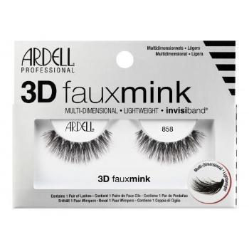Ardell 3D Faux Mink 858 1 ks umělé řasy pro ženy Black