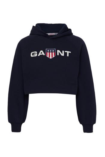 MIKINA GANT D1. RETRO SHIELD HOODIE modrá 146/152