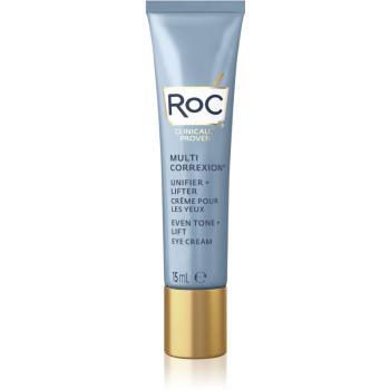 RoC Multi Correxion Even Tone + Lift vyhlazující a rozjasňující oční krém proti vráskám a tmavým kruhům 15 ml