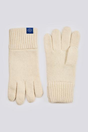 RUKAVICE GANT D2. RIB KNIT GLOVES hnědá None