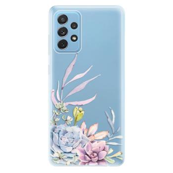 Odolné silikonové pouzdro iSaprio - Succulent 01 - Samsung Galaxy A72