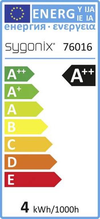 LED žárovka Sygonix SY-3780856 230 V, E14, 4 W = 40 W, teplá bílá, A++ (A++ - E), tvar svíčky, 1 ks