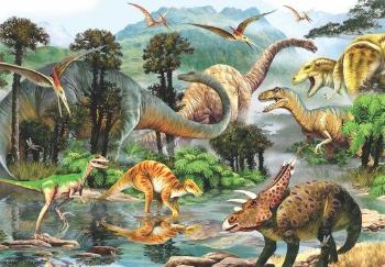 ANATOLIAN Puzzle Svět pravěkých dinosaurů 260 dílků