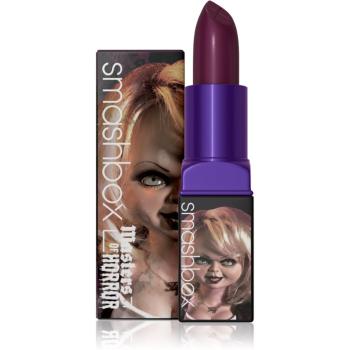 Smashbox Halloween Horror Collection Be Legendary Prime & Plush Lipstick krémová rtěnka odstín Bride of Chucky 3,4 g