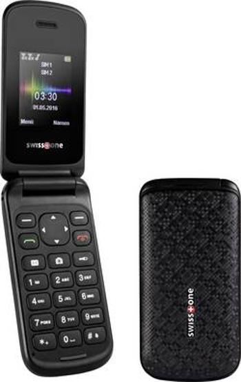 Swisstone SC 330 mobilní telefon - véčko černá