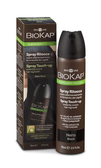 BIOKAP Spray Touch Up Černý krycí sprej 75 ml